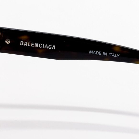 NEW BALENCIAGA EYEGLASSES BB0173O 002 ROUND HAVANA WOMEN EYEWEAR BALENCIAGA - Picture 9 of 10